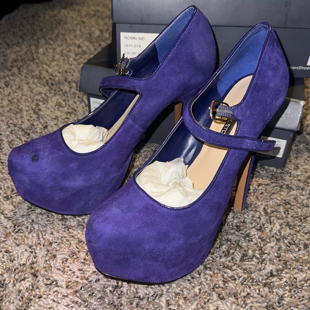 Purple heels